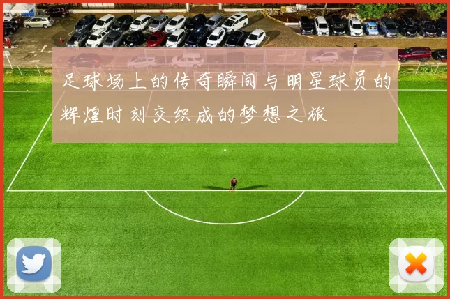 足球场上的传奇瞬间与明星球员的辉煌时刻交织成的梦想之旅