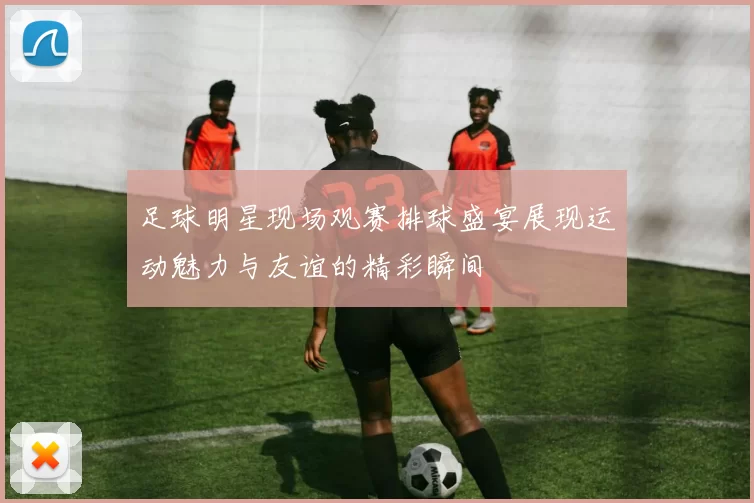 足球明星现场观赛排球盛宴展现运动魅力与友谊的精彩瞬间